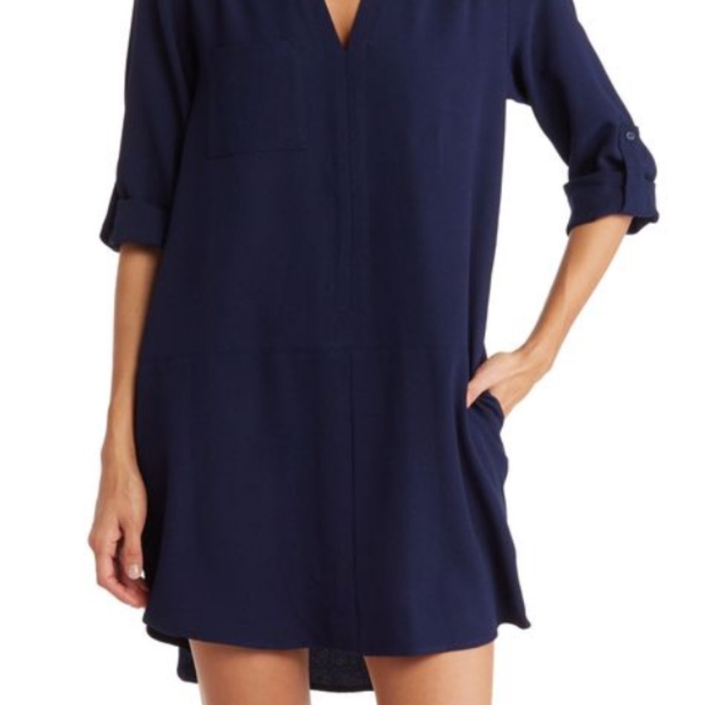 New Lush Women’s Sz XS Novak Split Three Quarter Sleeve Dress